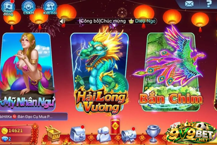 Bắn Cá 3D V9BET thiết kế đồ họa chuẩn điện ảnh 