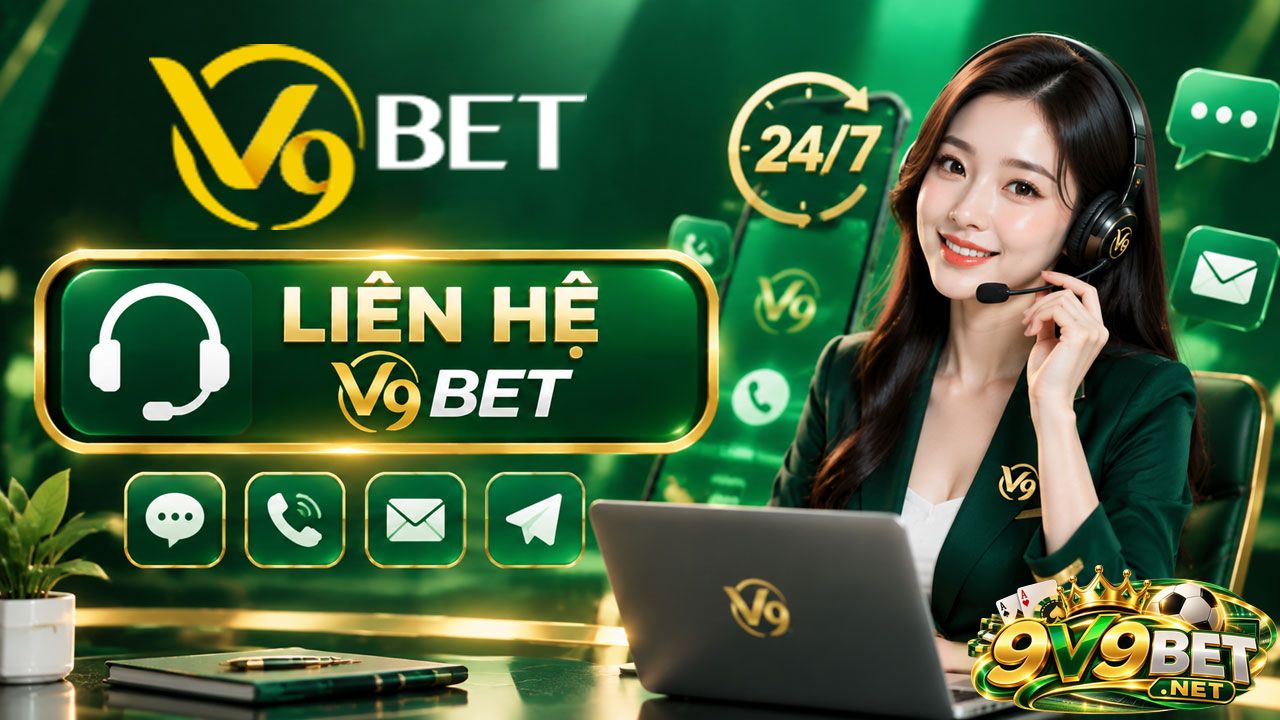 Phương thức liên hệ V9BET trực tiếp qua live chat 