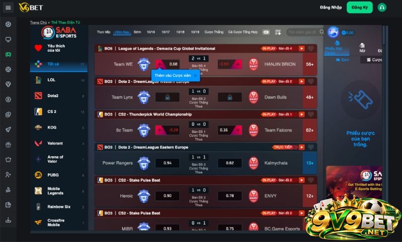 Kiểm tra sự cố mạng link vào V9BET bằng điện thoại