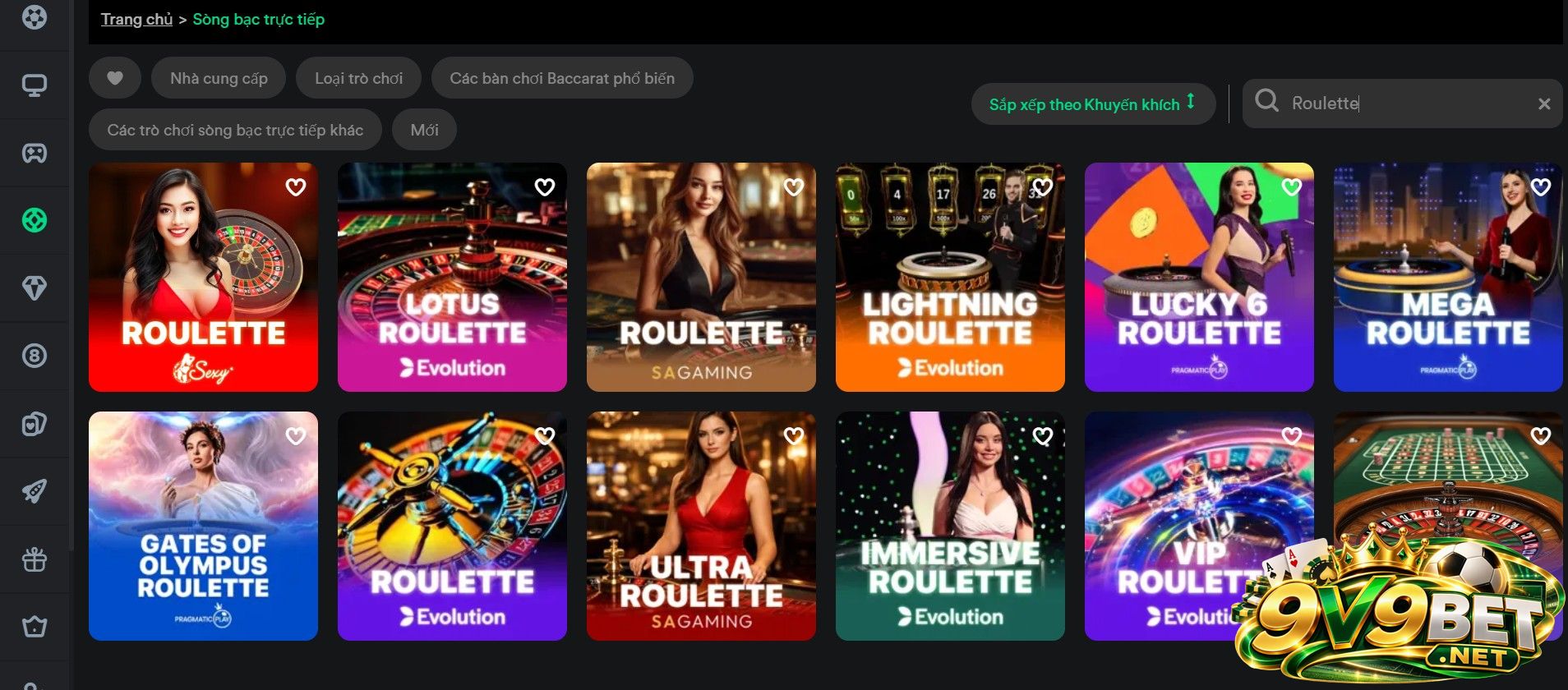 Cấu tạo bàn cược của Roulette