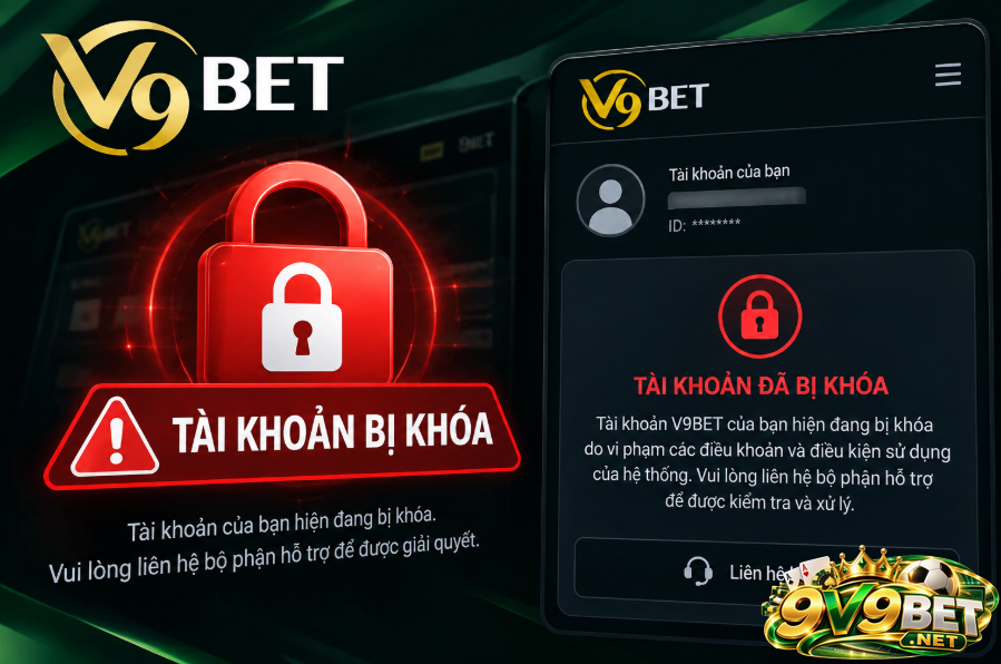 Người chơi chỉ tạo một tài khoản duy nhất tại V9BET 