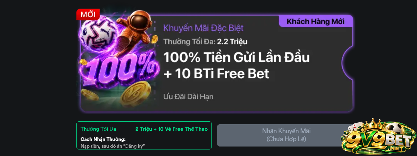 Thưởng nạp đầu cho thành viên mới 
