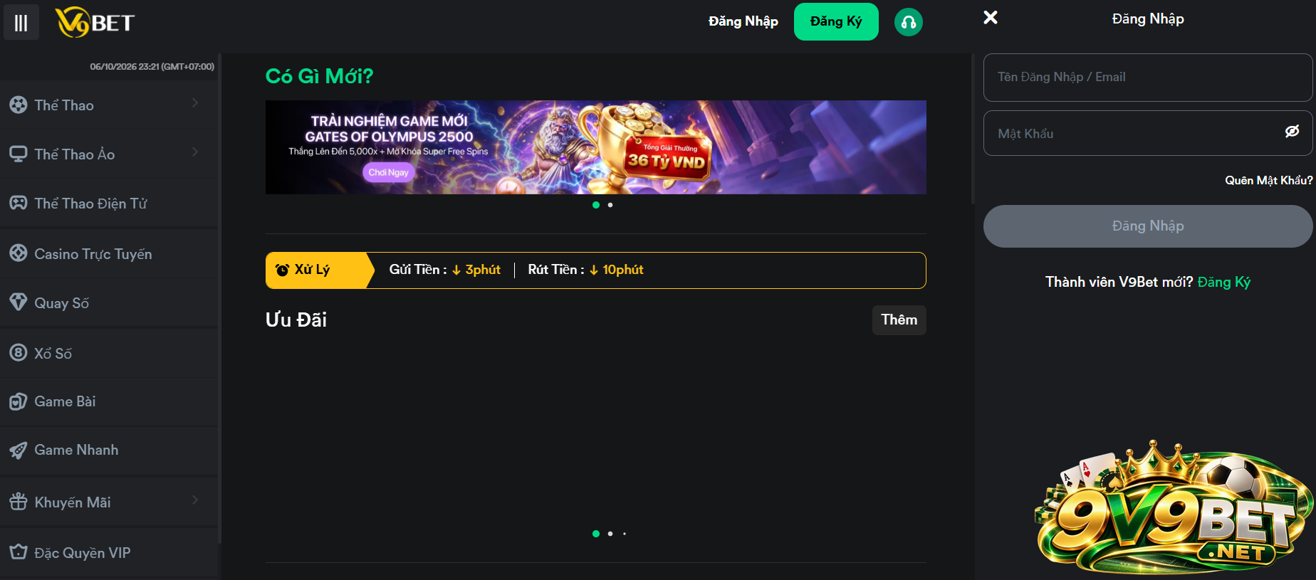 Làm sao để có thể thực hiện V9BET đăng nhập thành công?