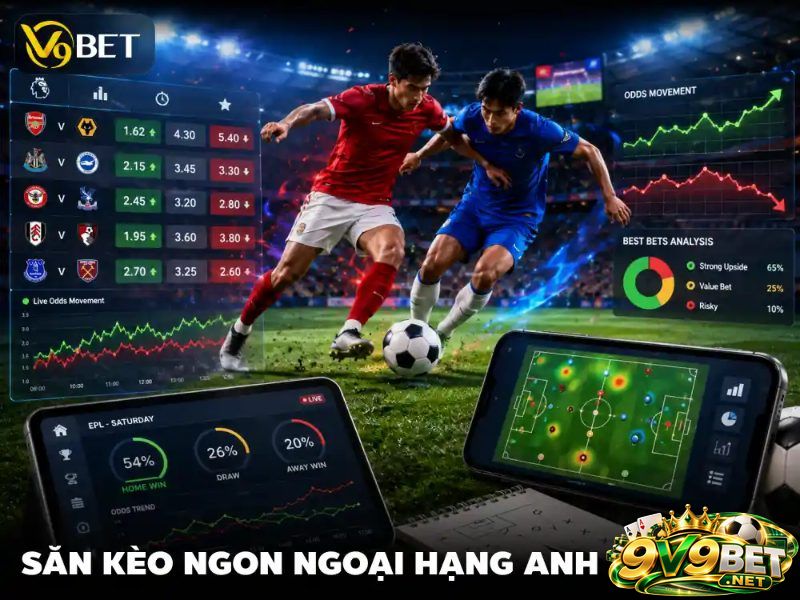 Truy cập nhanh V9BET điện thoại từ màn hình điện thoại