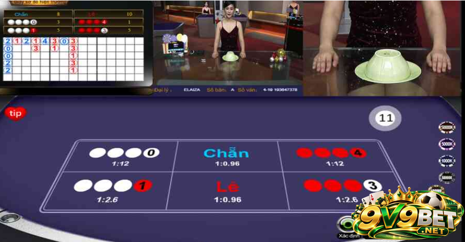 Tìm hiểu về quy tắc của chẵn lẻ trong trò chơi xóc đĩa V9BET 